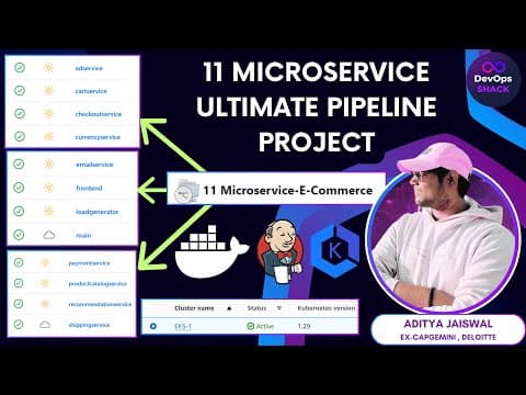 11 Microservice CICD Pipeline DevOps Project | Ultimate DevOps Pipeline thumbnail