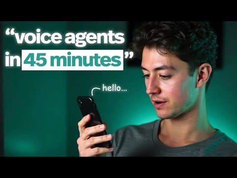 Create REALISTIC AI Voice Agents (That You Can Sell for $1.5k+) thumbnail