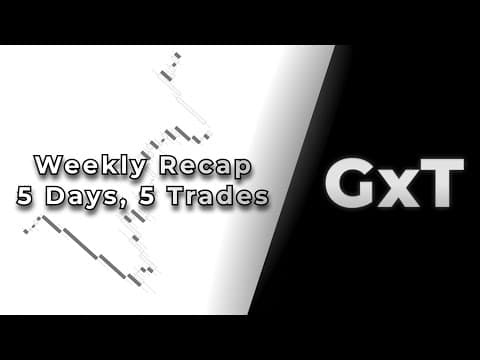 GxT - How I Traded Everyday This Week - Weekly Recap thumbnail