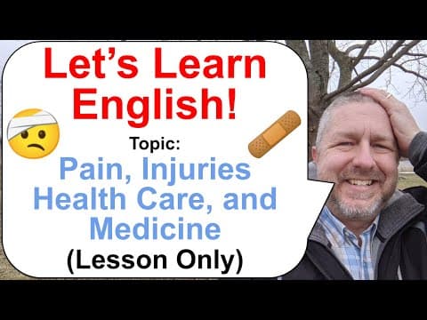 How to Describe Pain and Injuries in English thumbnail