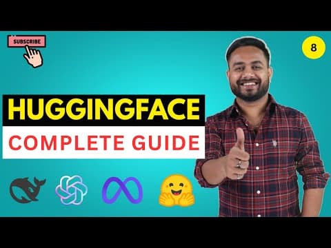 LLM Fine-Tuning 08: Master Hugging Face in 3 Hours | Full Crash Course 2025 #ai #huggingface #llm thumbnail