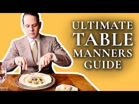 What Are Table Manners and Why Are They Important? thumbnail