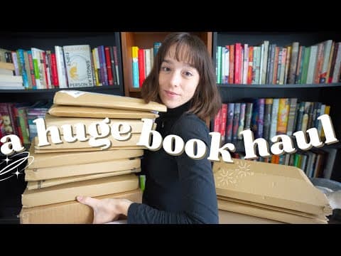 A BIG BIG BOOK HAUL thumbnail