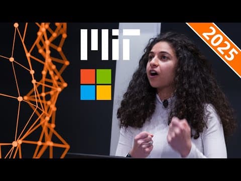 MIT 6.S191 (Microsoft): AI for Biology thumbnail