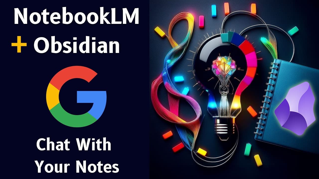 How I Use NotebookLM With Obsidian 📝 Practical Note-Taking + AI 🤖 | Glasp