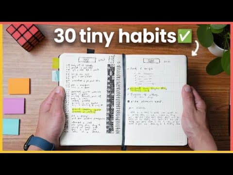 30 habits that (quietly) transformed my life thumbnail