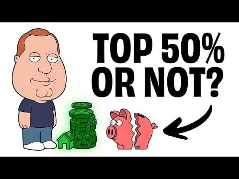 Are You In The Top 50  Of Americans Financially (Surprising Data) thumbnail