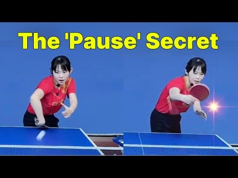 The Secret to a Killer Backhand Flick: It's All About the "Pause" thumbnail