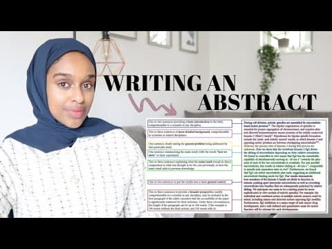 How To Write A Strong Abstract | Report Writing Guide thumbnail
