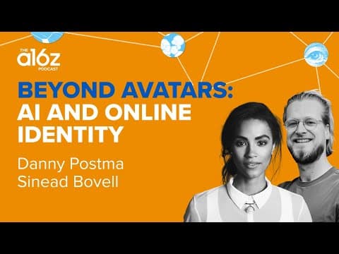 Beyond Avatars: How AI is Reshaping Online Identity (Danny Postma and Sinead Bovell) thumbnail