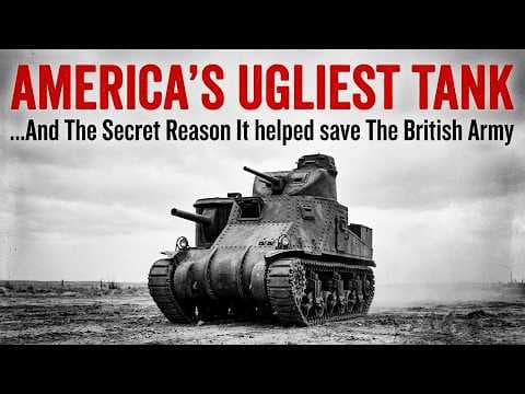 The "Ugly" US Tank That SHOCKED Rommel's Panzers thumbnail