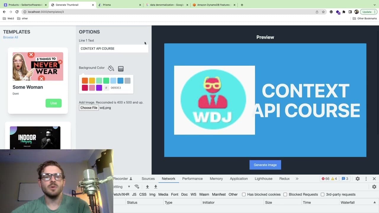 YouTube video player
