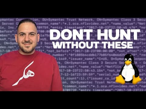 Every Hacker Needs These Linux Commands // Bug Bounty Edition thumbnail