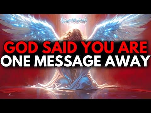 CHOSEN ONE, GOD WILL KEEP SHOWING YOU THIS AGAIN AND AGAIN – DO NOT KEEP GOD WAITING🙌 thumbnail