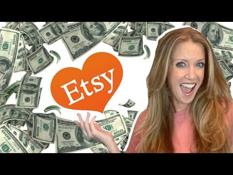 How to Make Money On Etsy - Steal My Strategy! thumbnail