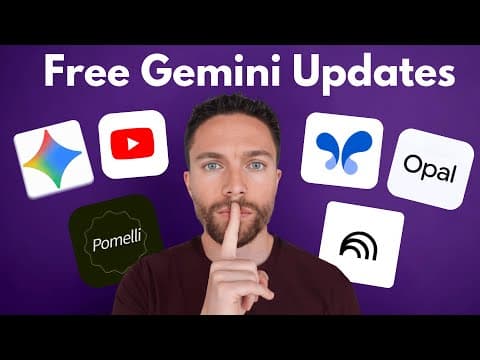 7 Secret Google AI Tools That Are 100% FREE! (Goodbye ChatGPT) thumbnail