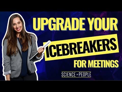 Warm Up Any Meeting With These 8 Icebreakers thumbnail
