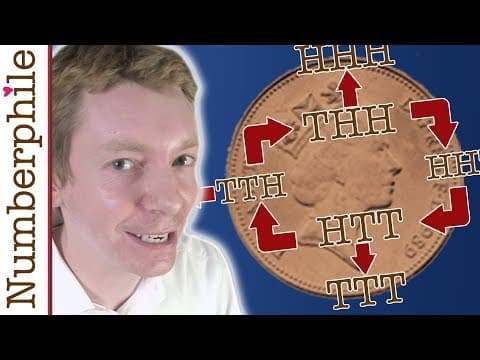 Penney's Game - Numberphile thumbnail