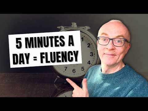 Fluency in 5 minutes a day (with the chunking method) thumbnail