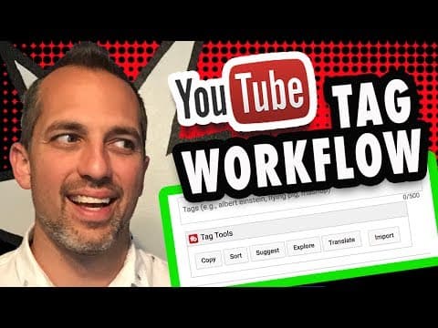 YouTube Tag Optimization (5 step process) thumbnail