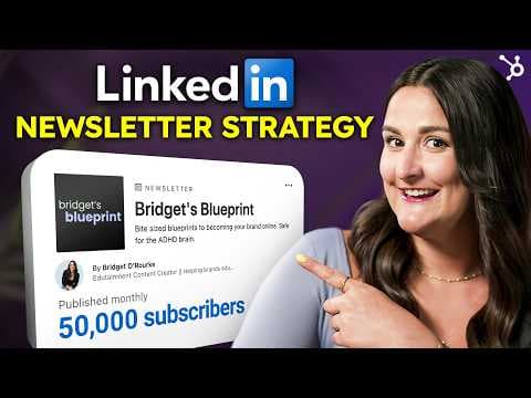 How to Create a LinkedIn Newsletter That Actually Grows Your Business (Free Guide!) thumbnail