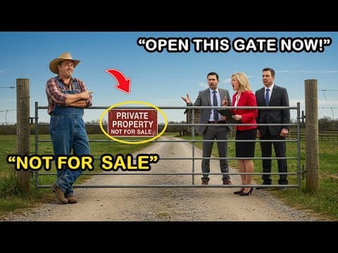 HOA Brought a Realtor to Force Me Out — But My Sign Stopped Them Cold! thumbnail