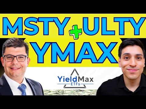 Investing in MSTY, ULTY, YMAX with YieldMax Jay Pestrichelli (ETF Review) thumbnail