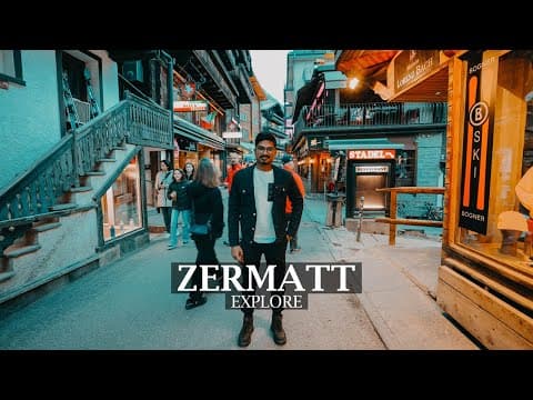 My First Impressions of Switzerland | Zermatt thumbnail