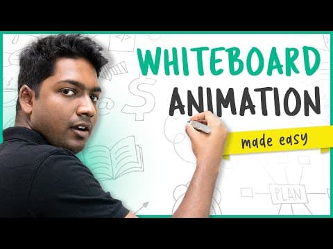 How To Make A Hand Writing Animation Video thumbnail