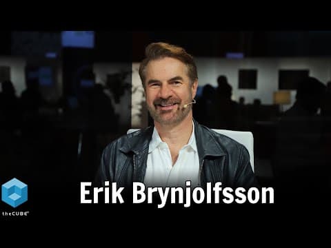 Erik Brynjolfsson, Stanford University & Workhelix, Inc. | UiPath Fusion 2025 thumbnail