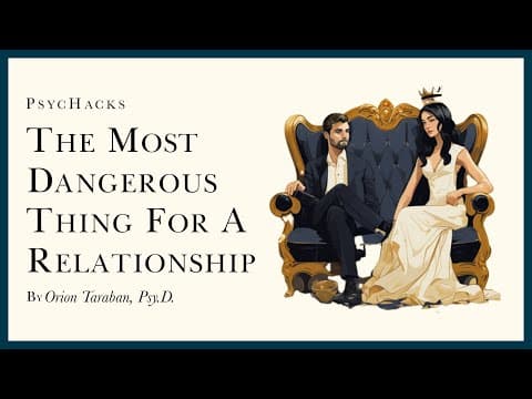 The most DANGEROUS thing for a RELATIONSHIP: why success is harder than failure thumbnail