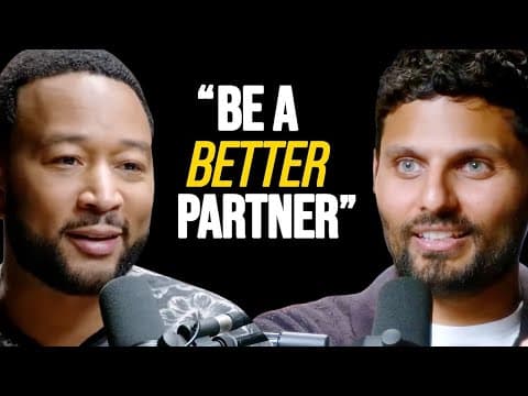 JOHN LEGEND'S EYE OPENING Speech On How To Manifest ABUNDANCE & HAPPINESS | Jay Shetty thumbnail