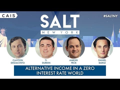 Alternative Income in a Zero Interest Rate World | #𝐒𝐀𝐋𝐓𝐍𝐘 thumbnail
