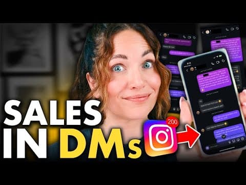 How To Close High-Ticket Sales In Instagram DMs (Even With A Tiny Audience) thumbnail