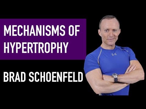 BRAD SCHOENFELD: Mechanisms of Hypertrophy, RIR, Loaded Stretch thumbnail