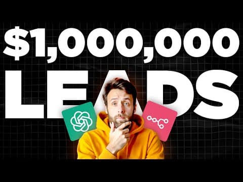 The ULTIMATE Lead Generation System for Real Estate (ChatGPT-5) thumbnail