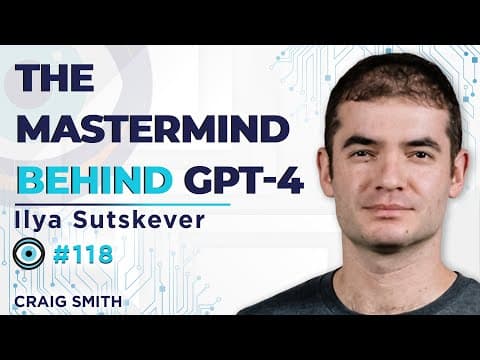 The Mastermind Behind GPT-4 and the Future of AI | Ilya Sutskever | Eye on AI #118 thumbnail