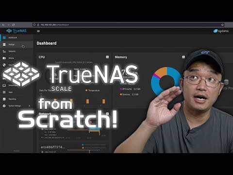 Setting Up TrueNas Scale from Fresh Install thumbnail