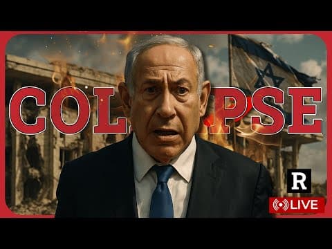 Israel's Government on the Verge of Collapse? Israeli's demand Netanyahu resign NOW | Redacted News thumbnail
