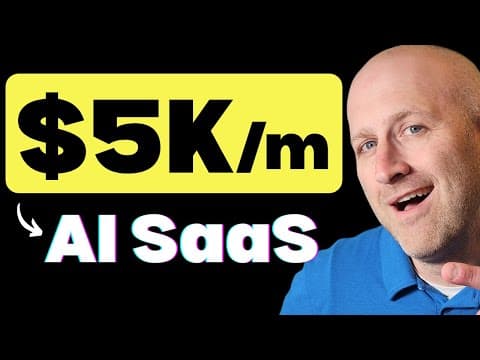 Build A SaaS In 20 Minutes With AI thumbnail