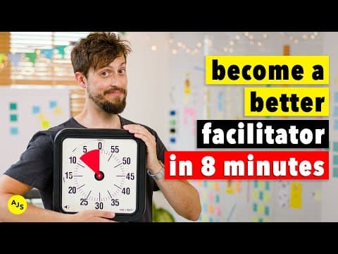 Become A Better Workshop FACILITATOR In 8 Minutes (Facilitation Technique) thumbnail