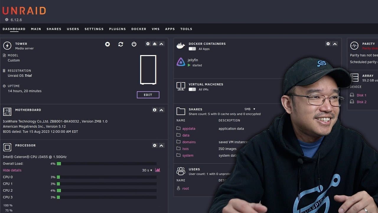 YouTube video player
