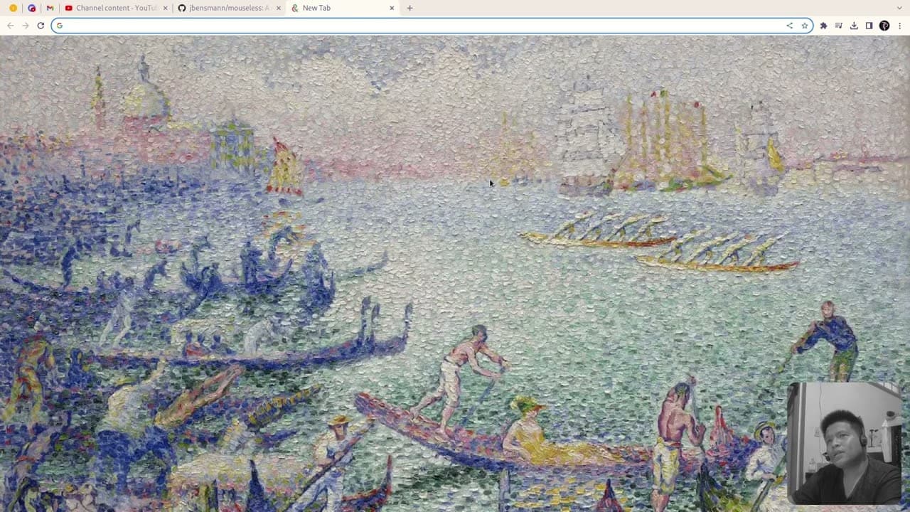 YouTube video player