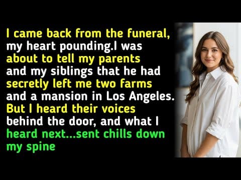 I came back from the funeral, my heart pounding.I was about to tell my parents and my siblings th... thumbnail