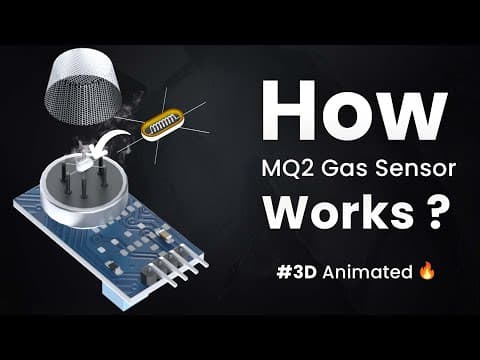How MQ2 Gas Sensor works ? | 3D Animated 🔥 thumbnail