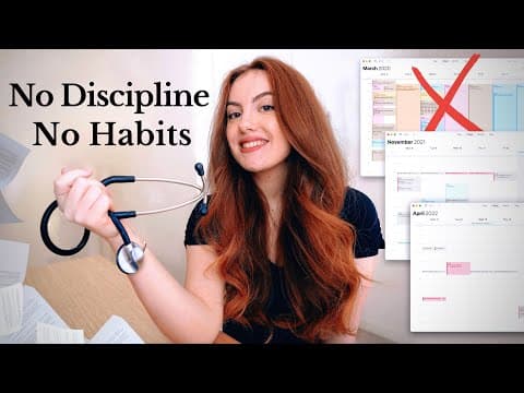 How I Make Myself Study When I’m Lazy (it's not discipline) thumbnail