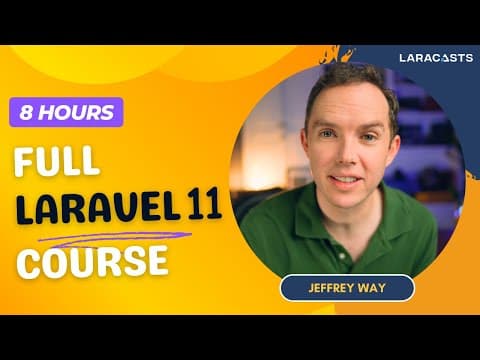 30 Days to Learn Laravel - Complete 8 Hour Course thumbnail