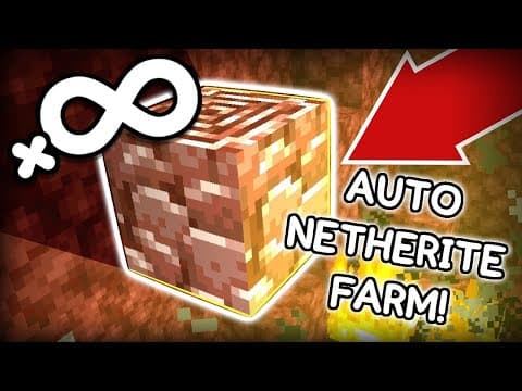 How to Generate Infinite Netherrite in Minecraft thumbnail