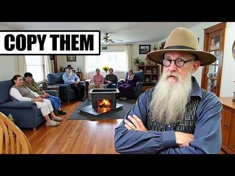 How Amish Heat Their Living Room Without Gas/Electricity thumbnail