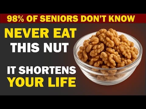 Over 60? 4 Nuts You MUST Eat and 4 You Should NEVER Touch! thumbnail
